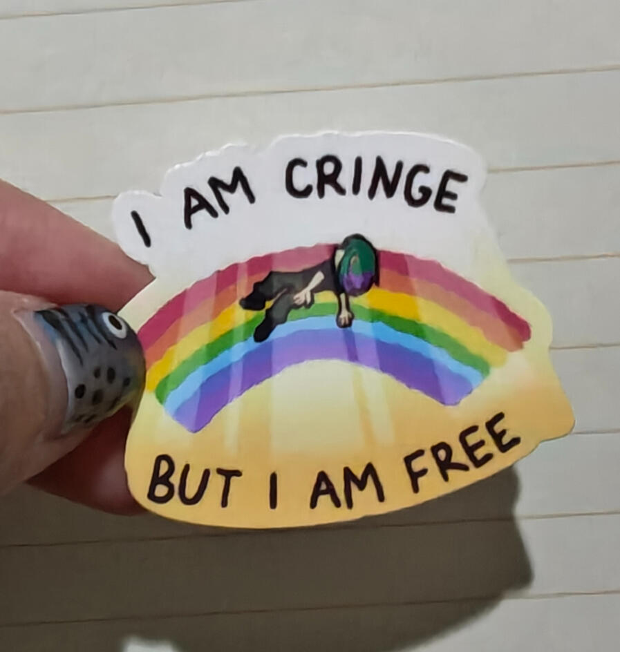 Cringe Sticker Cringe Sticker